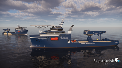 ST to design new green energy vessel for REM Offshore