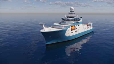 Skipsteknisk to design research vessel for Taiwan
